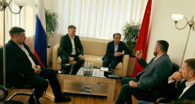 무역 문제에 관한 PKO "Opora Rossii"와 중화 인민 공화국 영사 간의 실무 회의