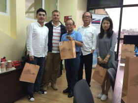 台湾と中国からの起業家の代表団がPKO「ロシアの支援」を訪問しました