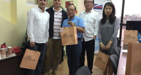 Một phái đoàn gồm các doanh nhân từ Đài Loan và CHND Trung Hoa đã đến thăm PKO "Hỗ trợ của Nga"